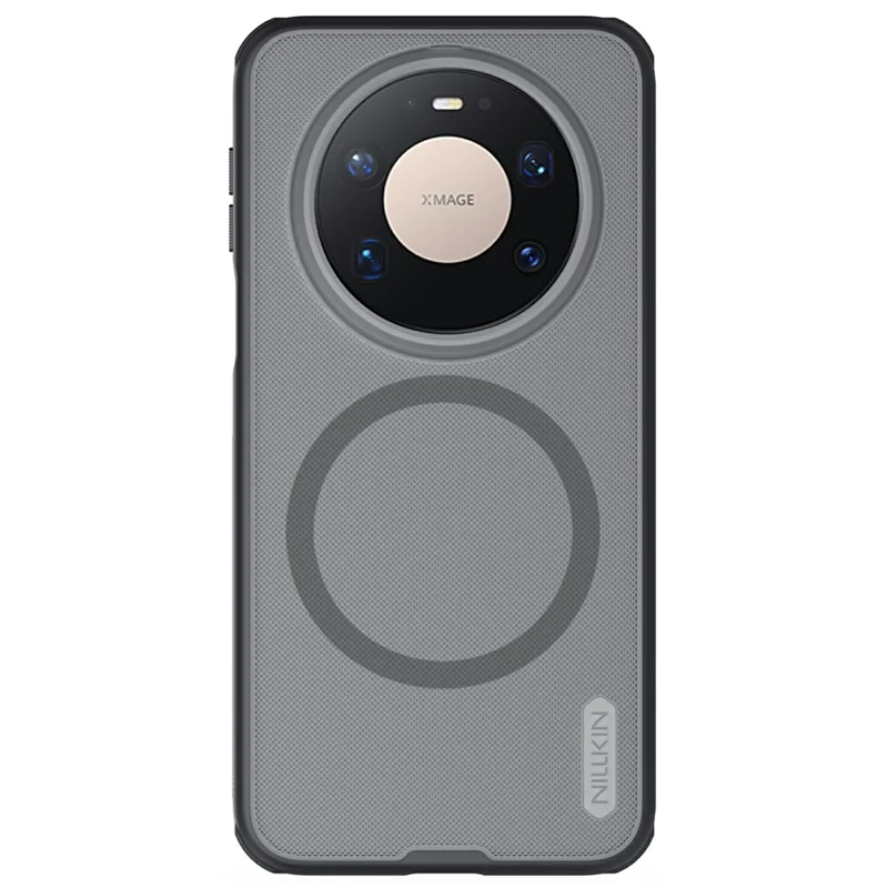 NILLKIN Super Frosted Shield Pro for Huawei Mate 80 Pro Max Magnetic Case Matte PC TPU Clear Black Phone Back Cover