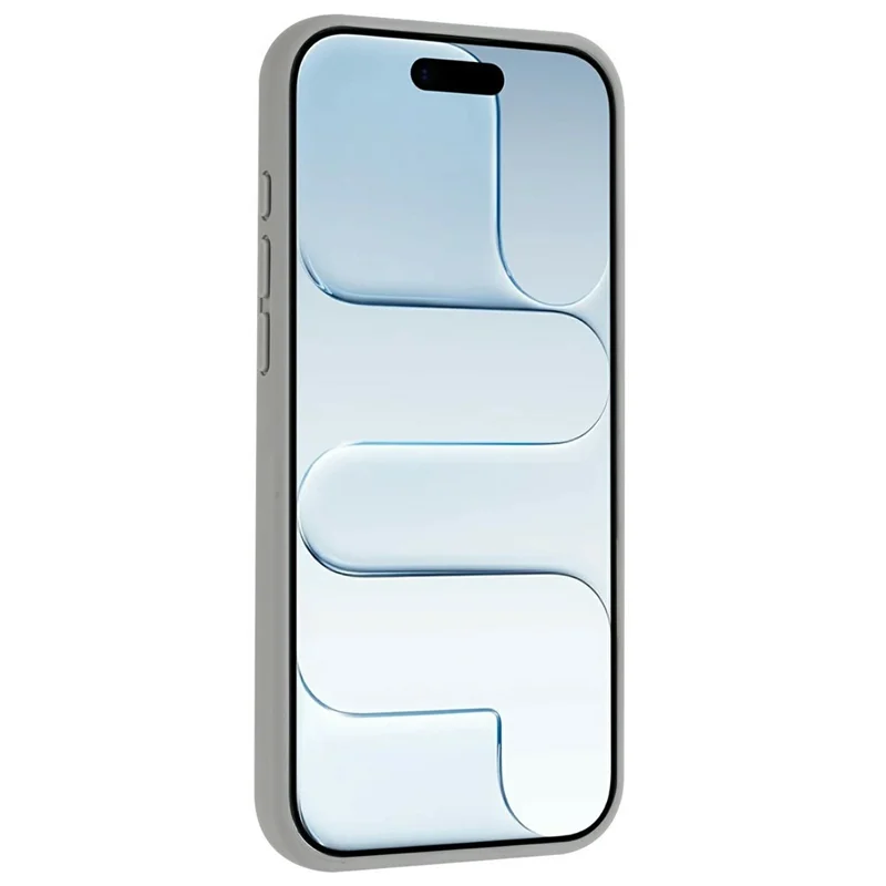 For iPhone 16 Pro Max Magnetic Case Rotary Kickstand Skin Touch PC + TPU Phone Cover Support Wireless Charging - Grey