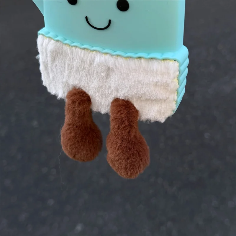 For iPhone 17 Pro Case Cute Mitten Design Shockproof Silicone Phone Back Cover