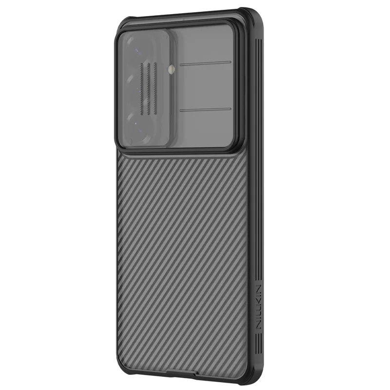 NILLKIN Camshield Pro Series For Samsung Galaxy A37 5G Case TPU + PC Clear Black Phone Cover with Camera Slider