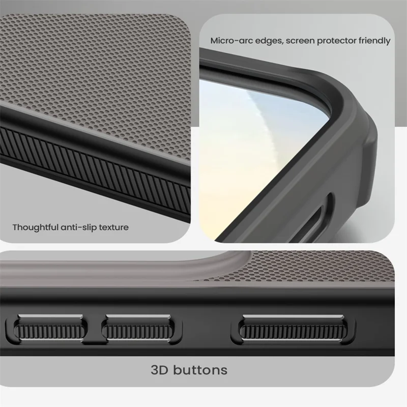 NILLKIN Super Frosted Shield Pro For Samsung Galaxy A37 5G Case Matte PC TPU Clear Black Phone Back Cover