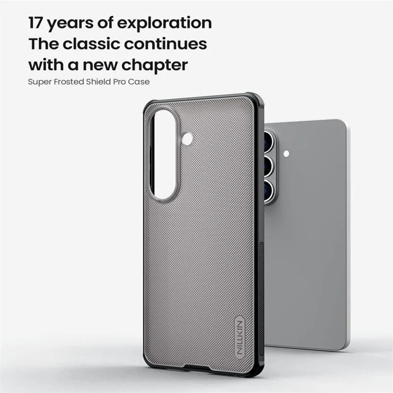 NILLKIN Super Frosted Shield Pro For Samsung Galaxy A37 5G Case Matte PC TPU Clear Black Phone Back Cover