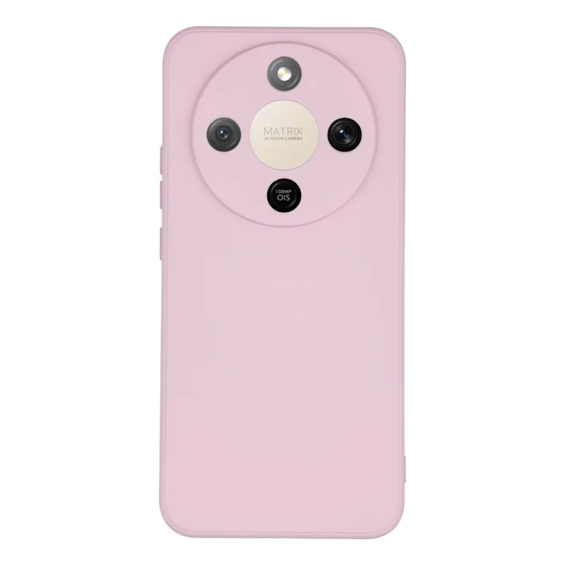 Phone Case For Honor Magic8 Lite 5G  /  X9d 5G  /  X70 5G TPU Back Soft Anti-Scratch Fiber Lining Phone Cover  - Purple