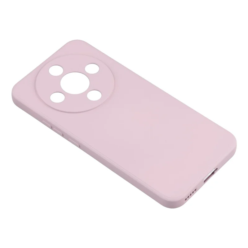 Phone Case For Honor Magic8 Lite 5G  /  X9d 5G  /  X70 5G TPU Back Soft Anti-Scratch Fiber Lining Phone Cover  - Purple