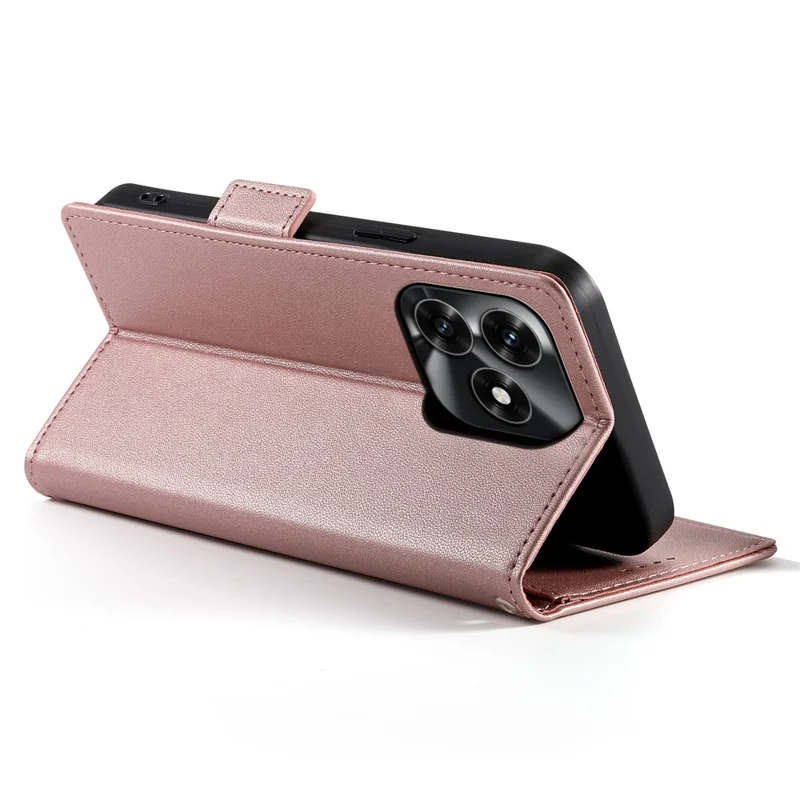 Stand Case for Honor X5c Plus 4G  /  X5c 4G  /  Play10A 4G PU Leather Wallet Phone Cover - Rose Gold