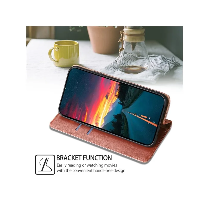 For Motorola Edge 70 5G Case Wallet PU Leather Magnetic Auto-Absorbed Phone Cover - Rose Gold