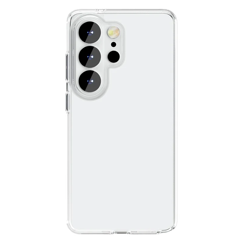 For Samsung Galaxy S26 Ultra Case PC + TPU Shockproof Clear Phone Cover - Transparent