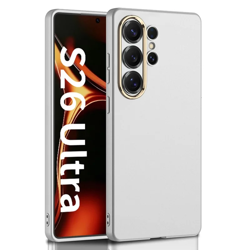 GKK For Samsung Galaxy S26 Ultra Case Shockproof Slim Hard PC Phone Back Cover - Silver