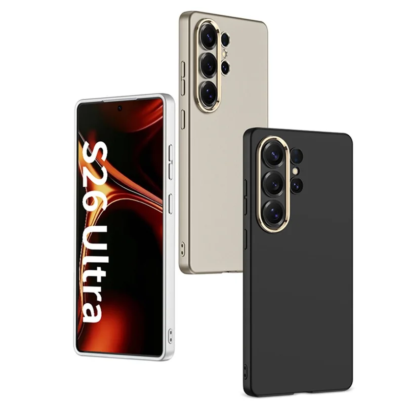 GKK For Samsung Galaxy S26 Ultra Case Shockproof Slim Hard PC Phone Back Cover - Silver