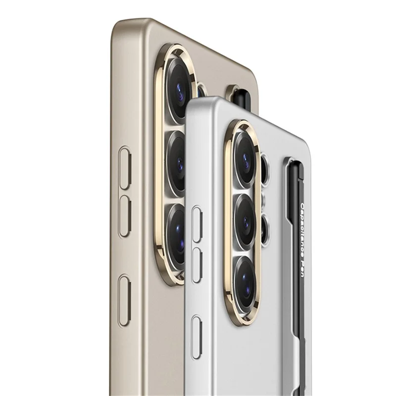 GKK For Samsung Galaxy S26 Ultra Case with Stylus Shock Resistant Hard PC Slim Phone Cover - Black