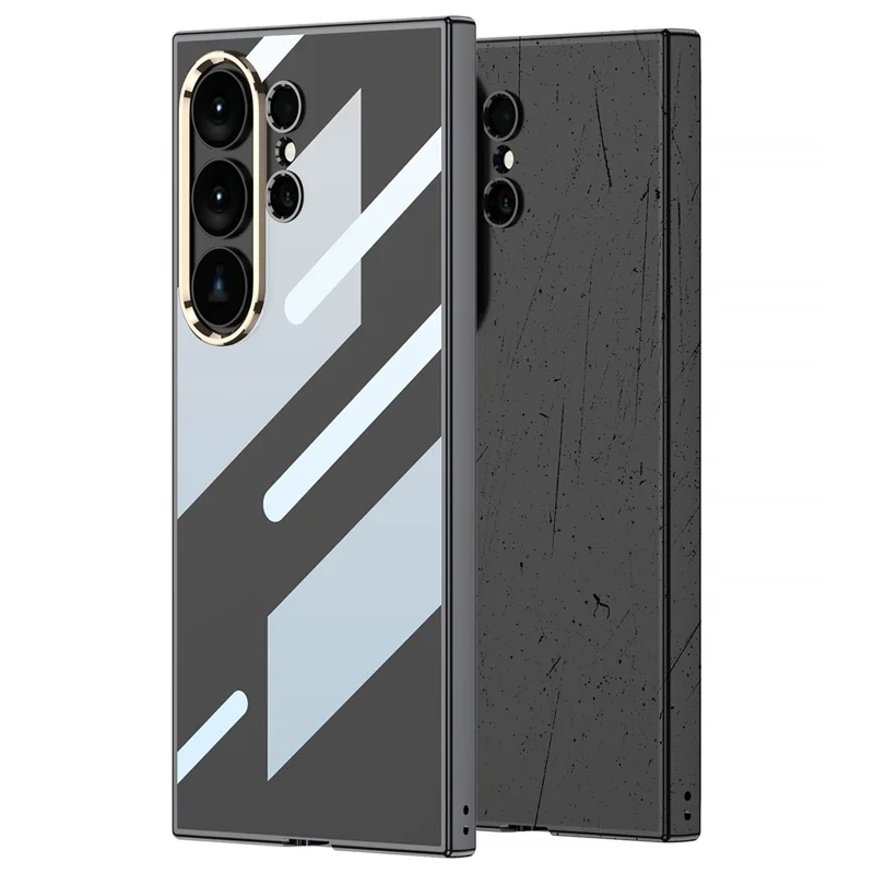 GKK For Samsung Galaxy S26 Ultra TPU Clear Case Shockproof Phone Back Cover - Black