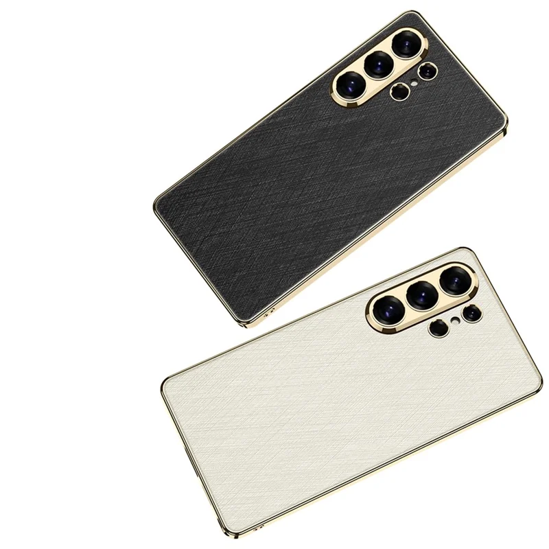 GKK For Samsung Galaxy S26 Ultra Case Electroplated PC + PU + TPU Phone Back Cover - Grey