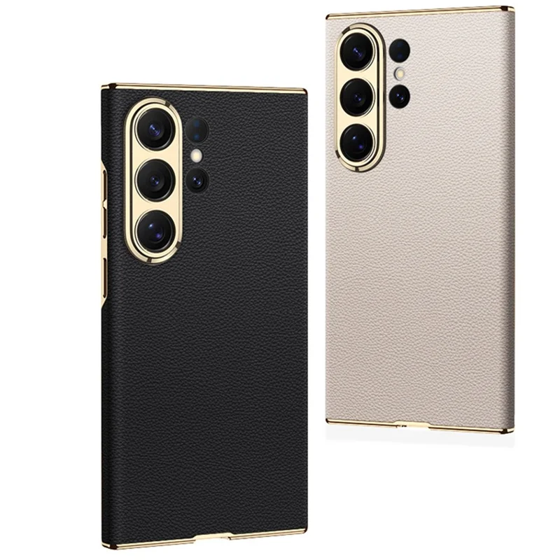 GKK For Samsung Galaxy S26 Ultra Case Electroplated PU + PC Phone Back Cover - Purple