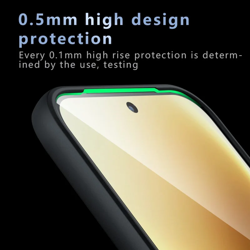 Phone Case For vivo S50 5G  /  V70 5G Skin-Touch TPU + PC Matte Phone Back Cover, Transparent Black