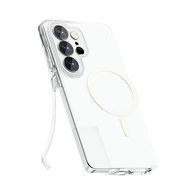 Voor Samsung Galaxy S26 Ultra Magnetisch Hoesje PC + TPU Transparant Telefoonhoesje