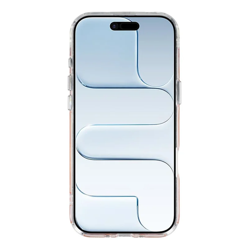 For iPhone Air Magnetic Case Electroplated Camera Frame TPU Acrylic Anti-drop Phone Back Cover Compatible with MagSafe - Sapphire