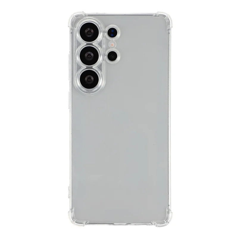 Coque transparente en TPU pour Samsung Galaxy S26 / S26 Pro, coins renforcés, étui anti-chute