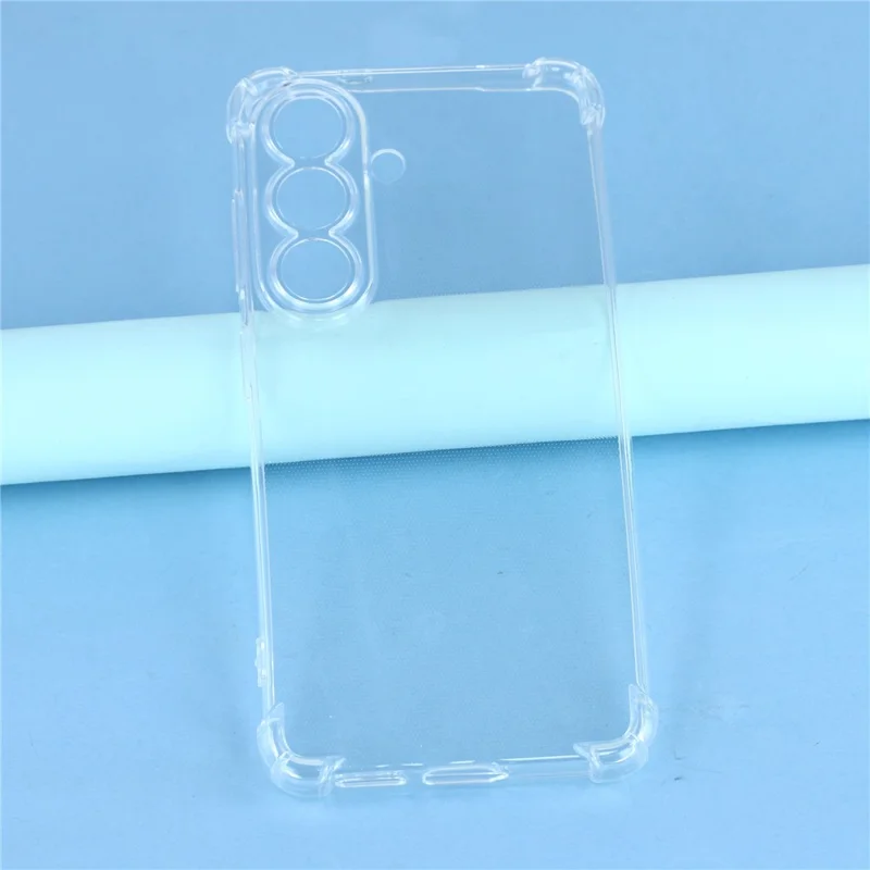 Coque transparente en TPU pour Samsung Galaxy S26+, coins renforcés, étui anti-chute