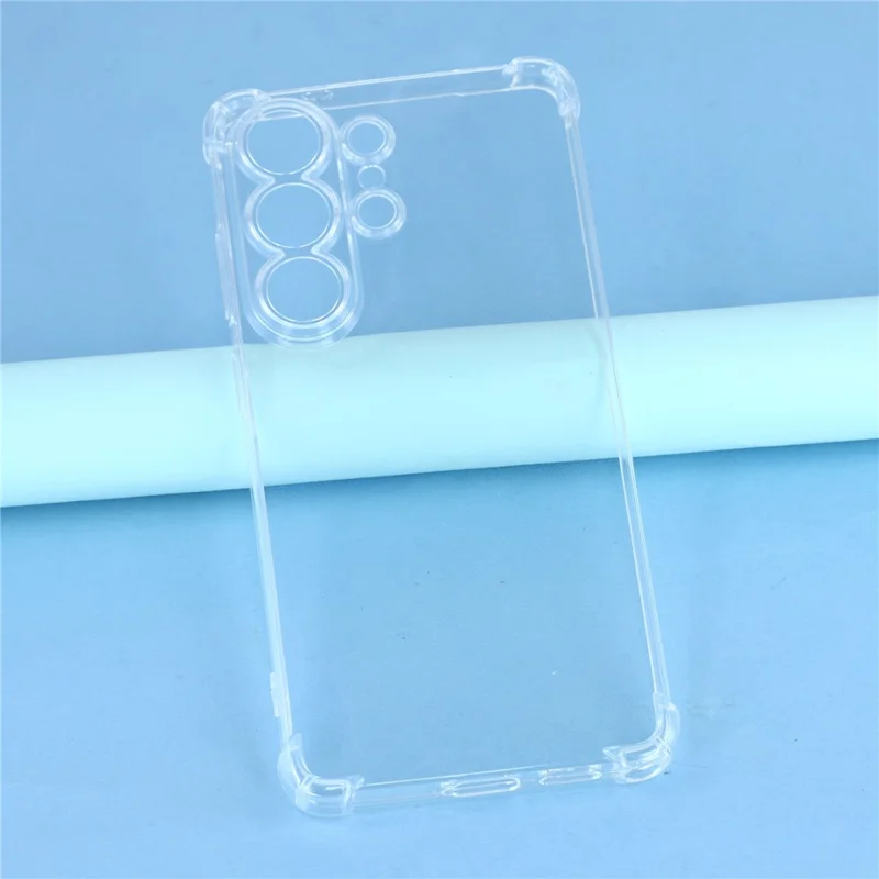 Coque transparente en TPU renforcée pour Samsung Galaxy S26 Ultra, protection antichute avec coins renforcés