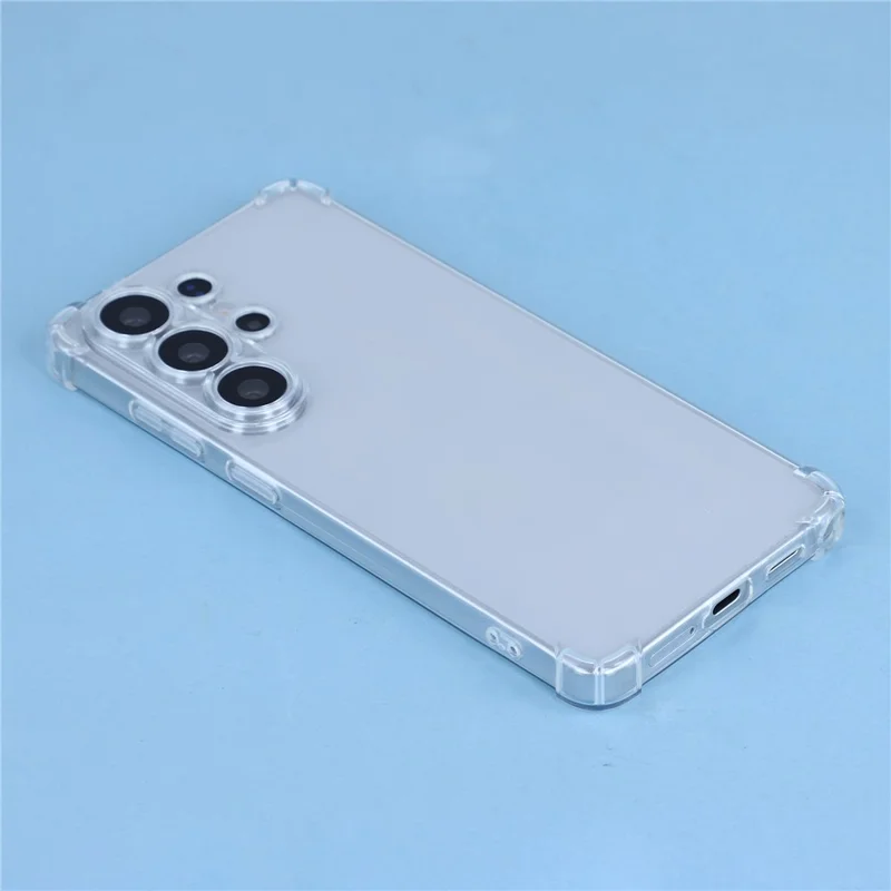 Coque transparente en TPU renforcée pour Samsung Galaxy S26 Ultra, protection antichute avec coins renforcés