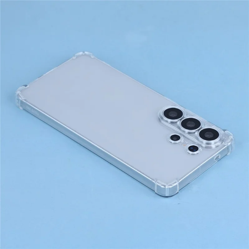 Coque transparente en TPU renforcée pour Samsung Galaxy S26 Ultra, protection antichute avec coins renforcés