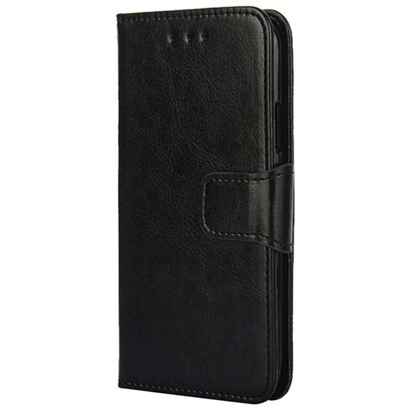 For Motorola Edge 70 5G Case Wallet PU Leather + TPU Folding Stand Phone Cover - Black