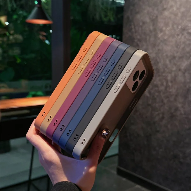 For iPhone 17 Pro Case Compatible with MagSafe TPU PC Phone Back Cover with Lens Film - Orange