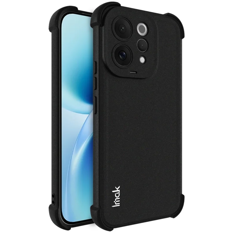 IMAK For vivo S50 5G Case TPU Phone Cover Airbag Shockproof Protection - Matte Black