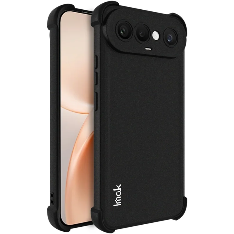 IMAK For vivo X300 FE 5G / S50 Pro mini 5G Case TPU Phone Cover Airbag Shockproof Protection - Matte Black