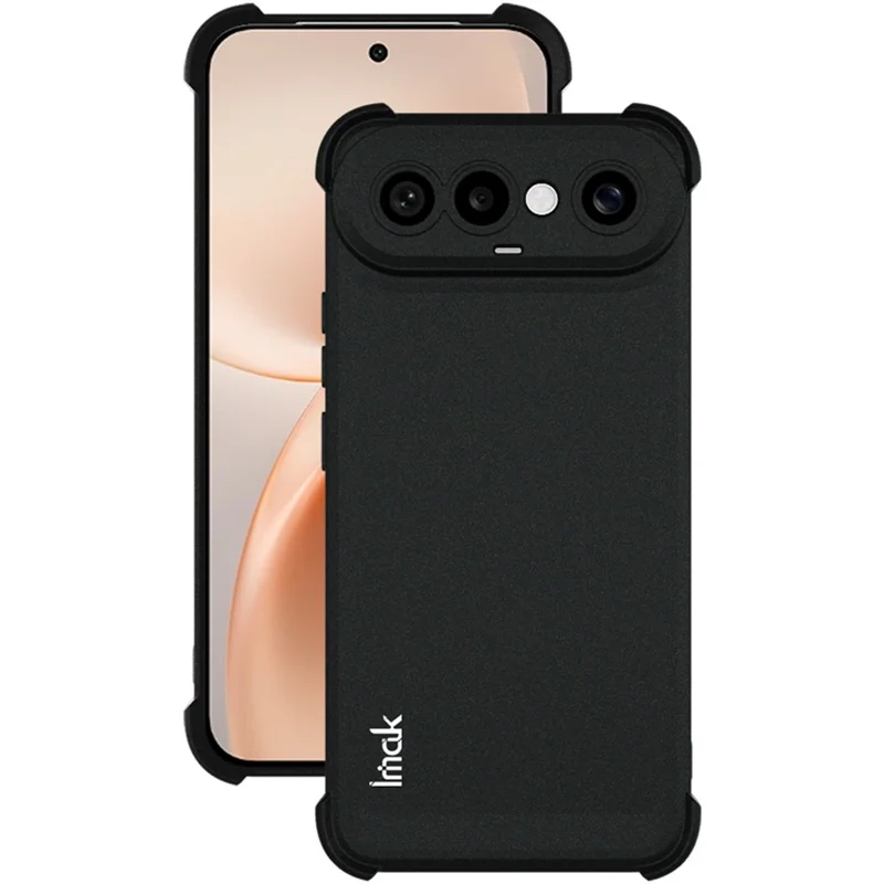 IMAK For vivo X300 FE 5G / S50 Pro mini 5G Case TPU Phone Cover Airbag Shockproof Protection - Matte Black