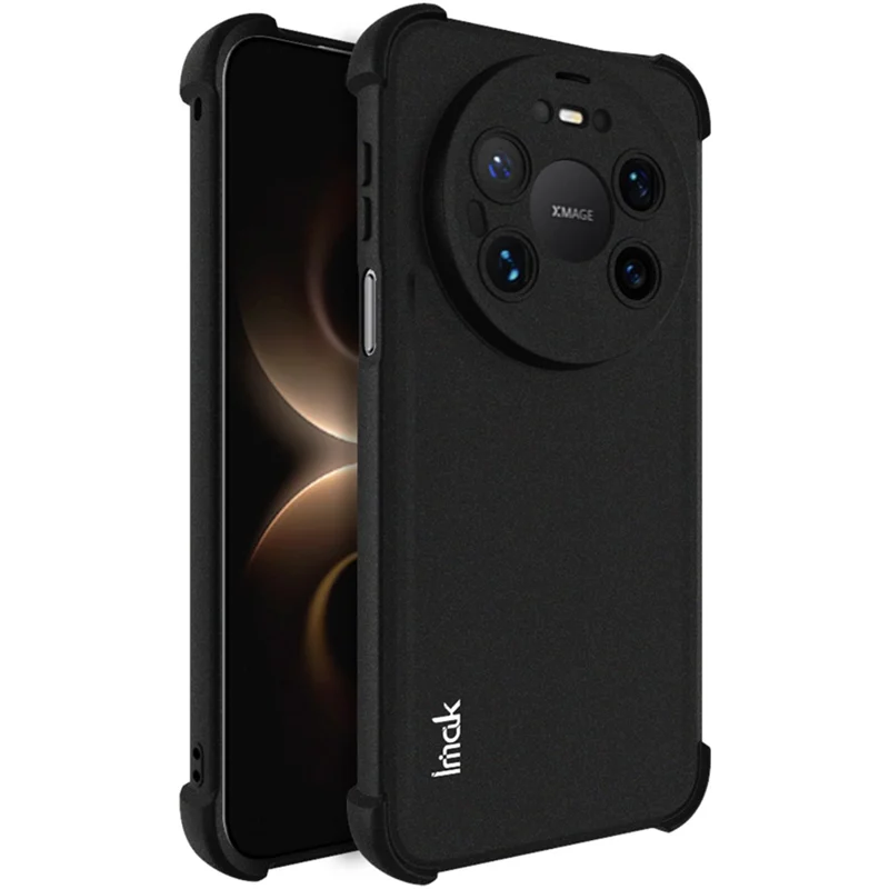 IMAK Hülle für Huawei Mate 80 Pro Max TPU-Handyhülle Airbag stoßfest - Mattschwarz