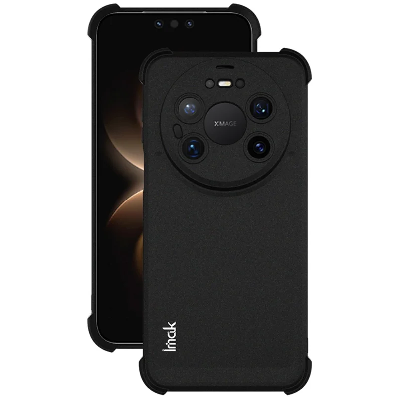 IMAK Hülle für Huawei Mate 80 Pro Max TPU-Handyhülle Airbag stoßfest - Mattschwarz