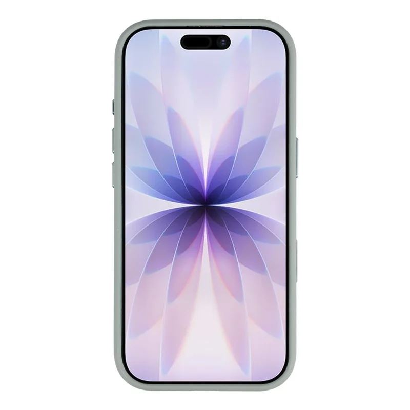 Cover per iPhone 17 Compatibile con MagSafe Custodia Ibrida in TPU + Acrilico - Grigio