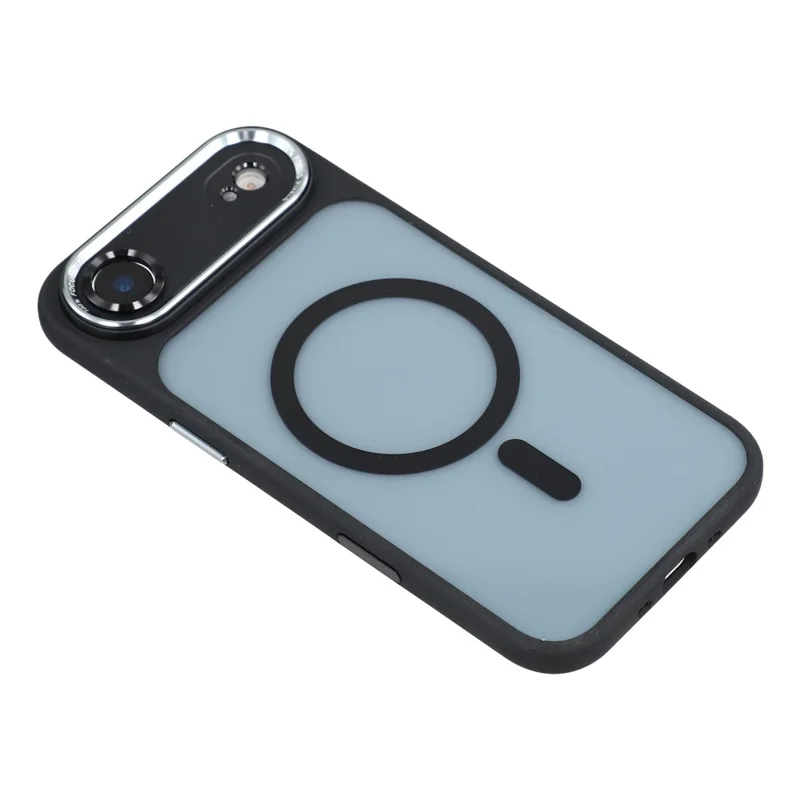 For iPhone Air Case Compatible with MagSafe TPU + Acrylic Hybrid Phone Shell - Black