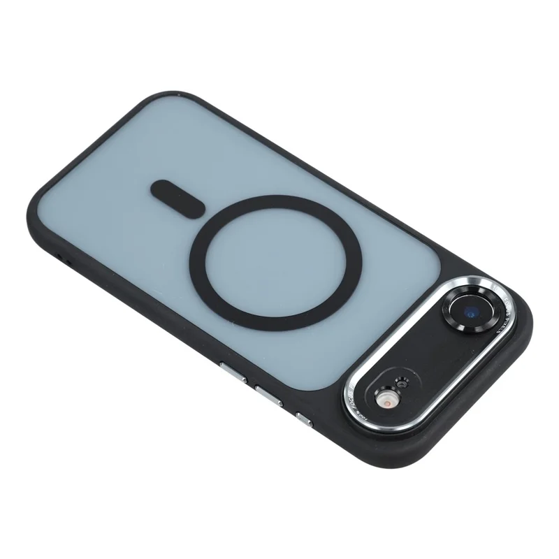 For iPhone Air Case Compatible with MagSafe TPU + Acrylic Hybrid Phone Shell - Black