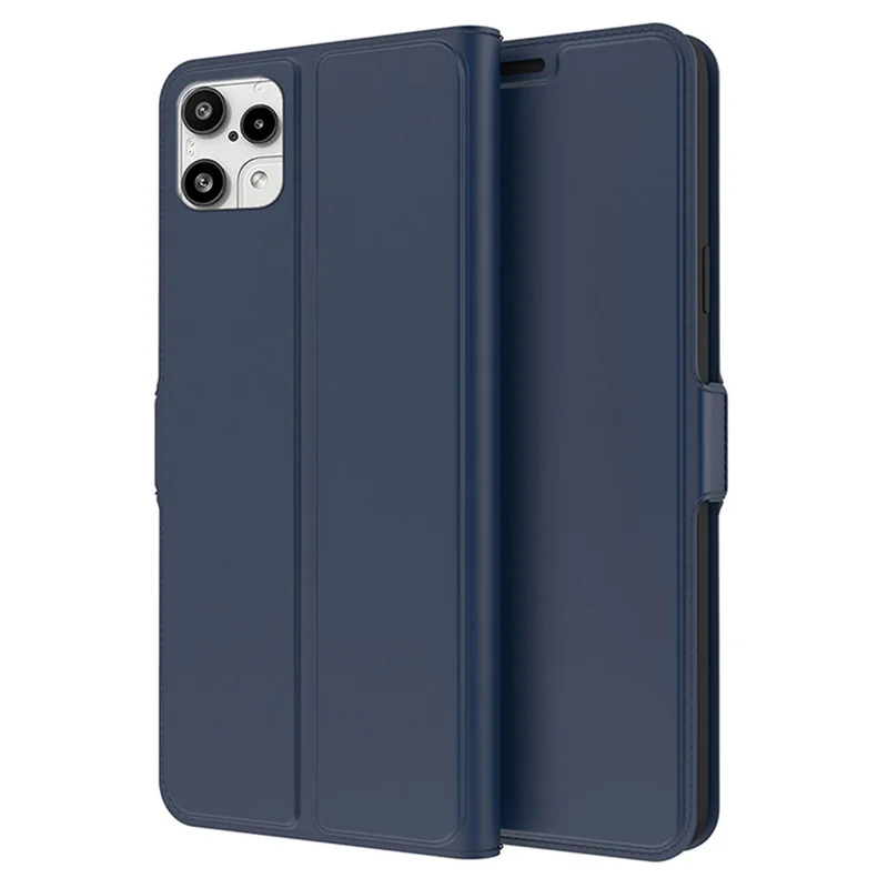 For Nothing Phone (3a) Lite 5G Case Shockproof TPU Inner Shell Leather Phone Cover Card Slot - Blue