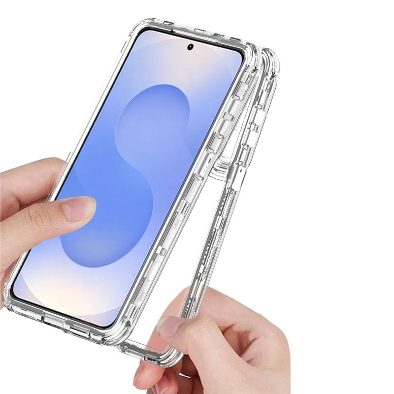 For Samsung Galaxy S26+ Case Anti Scratch Acrylic TPU Phone Cover - Transparent