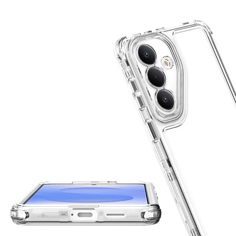 For Samsung Galaxy S26+ Case Anti Scratch Acrylic TPU Phone Cover - Transparent