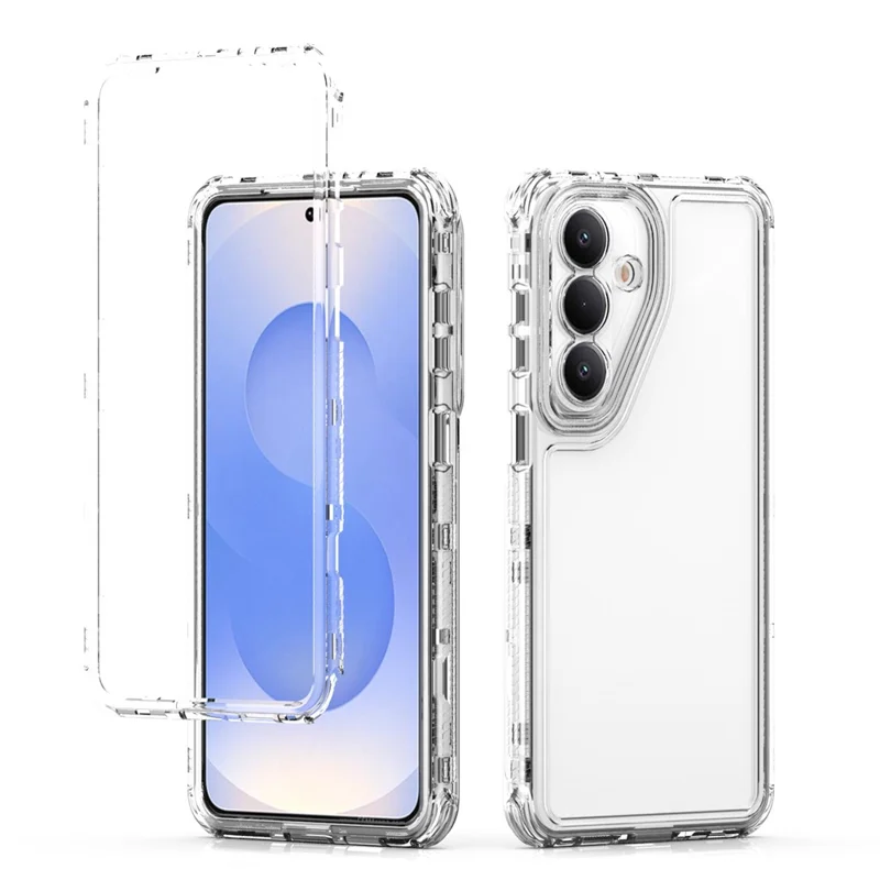 For Samsung Galaxy S26+ Case Anti Scratch Acrylic TPU Phone Cover - Transparent