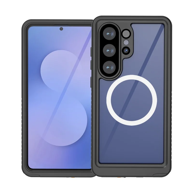 REDPEPPER FS Series For Samsung Galaxy S26 Ultra IPX8 Waterproof Case PC TPU PET Clear Magnetic Phone Cover