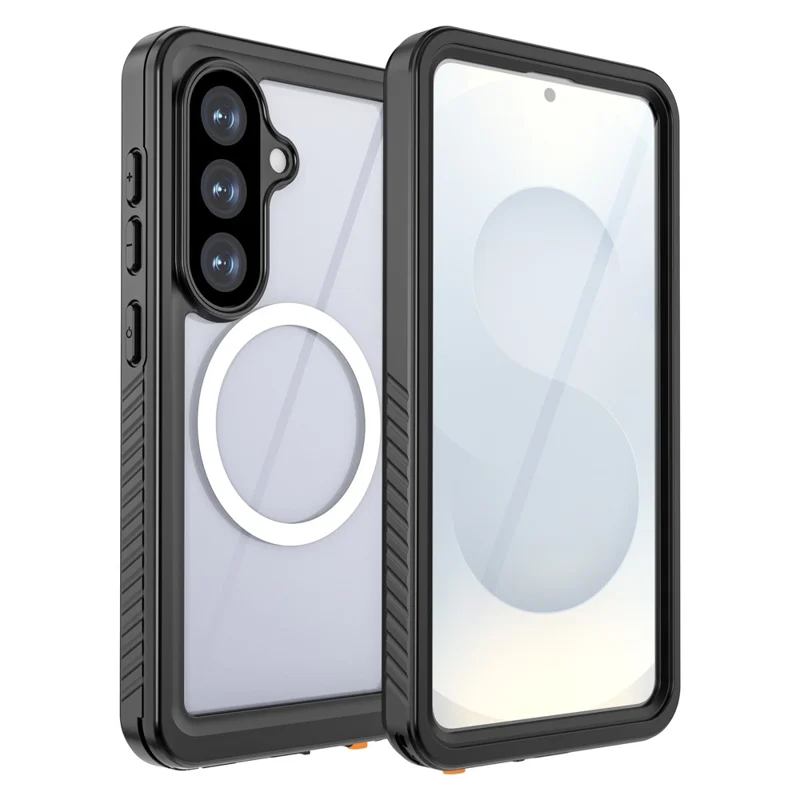 REDPEPPER FS Series For Samsung Galaxy S26 IPX8 Waterproof Case PC TPU PET Clear Magnetic Phone Cover