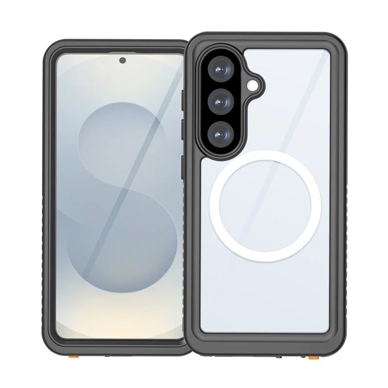 REDPEPPER FS Series For Samsung Galaxy S26 IPX8 Waterproof Case PC TPU PET Clear Magnetic Phone Cover