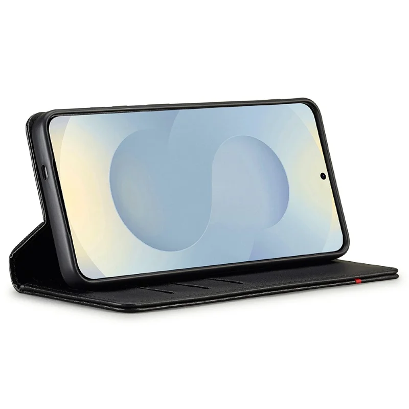 LC.IMEEKE For Samsung Galaxy A57 5G Wallet Case Carbon Fiber Texture Leather Phone Cover - Horizontal Stripe