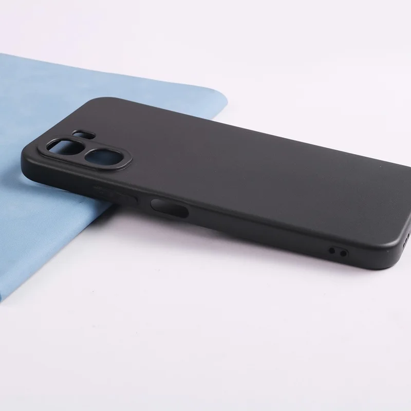Bulk Purchasing Phone Case For Oppo A6x 5G  /  A6x 4G Precise Cutouts 1.2mm TPU Matte Phone Cover - Black