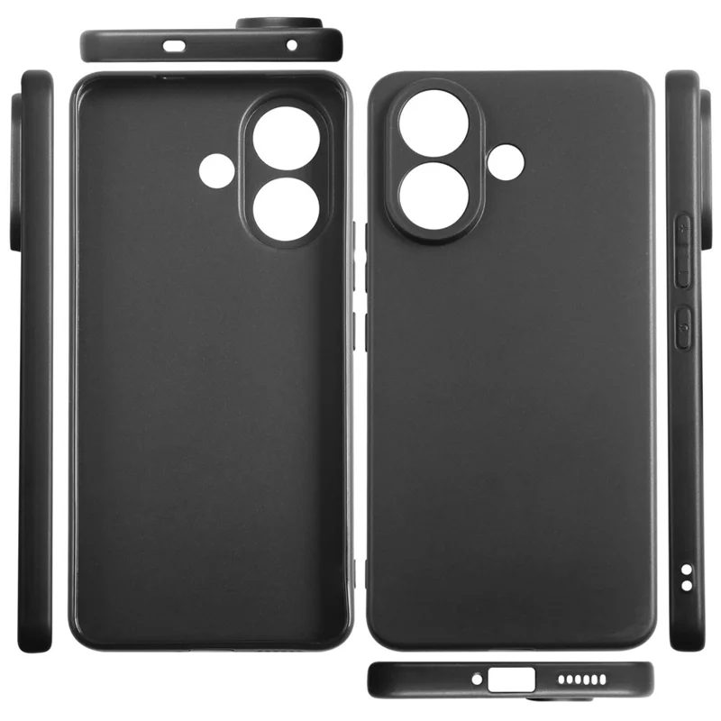 Bulk Purchasing For vivo V60 Lite 5G Case Precise Cutouts 1.2mm TPU Matte Phone Cover - Black