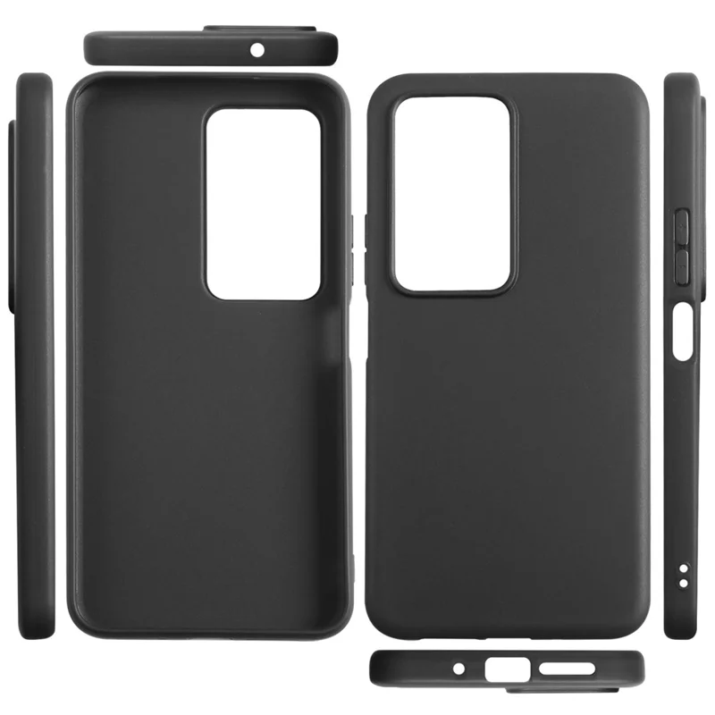 Bulk Purchasing For Xiaomi Redmi 15 5G (Global) (169mm) Case Shockproof 1.2mm TPU Matte Phone Cover - Black