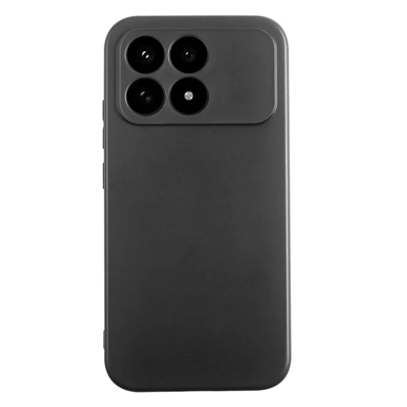 Bulk Purchasing Phone Case For Xiaomi Poco F8 Pro  /  Redmi K90 5G Precise Cutouts 1.2mm TPU Matte Phone Cover - Black