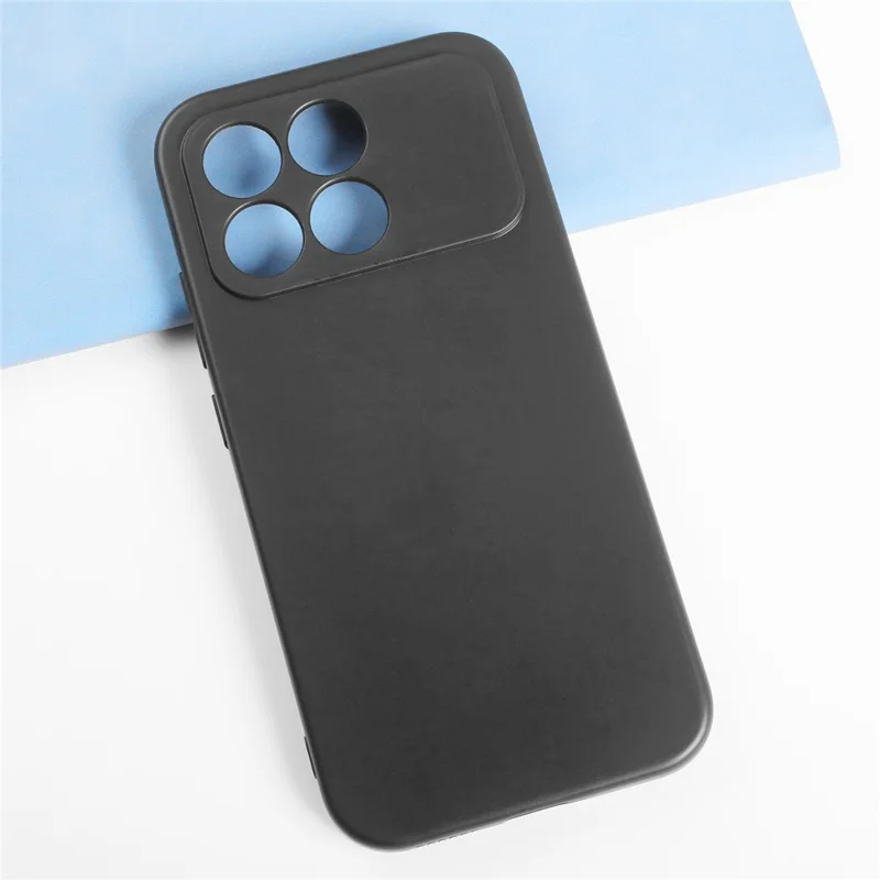 Bulk Purchasing Phone Case For Xiaomi Poco F8 Pro  /  Redmi K90 5G Precise Cutouts 1.2mm TPU Matte Phone Cover - Black