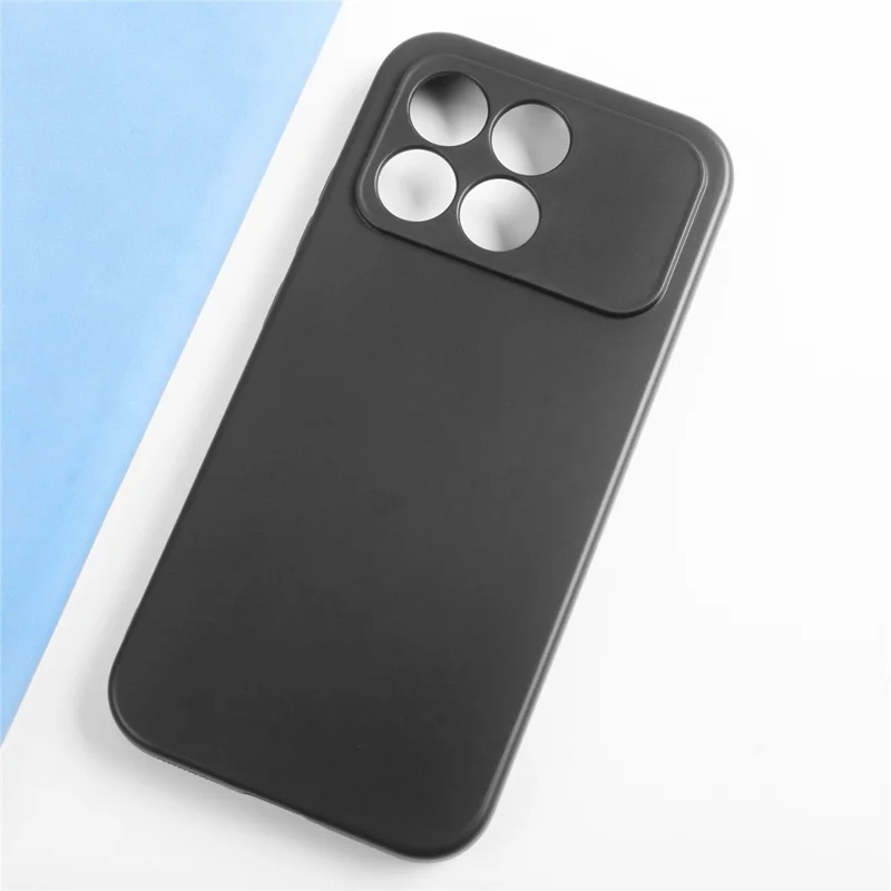 Bulk Purchasing Phone Case For Xiaomi Poco F8 Pro  /  Redmi K90 5G Precise Cutouts 1.2mm TPU Matte Phone Cover - Black