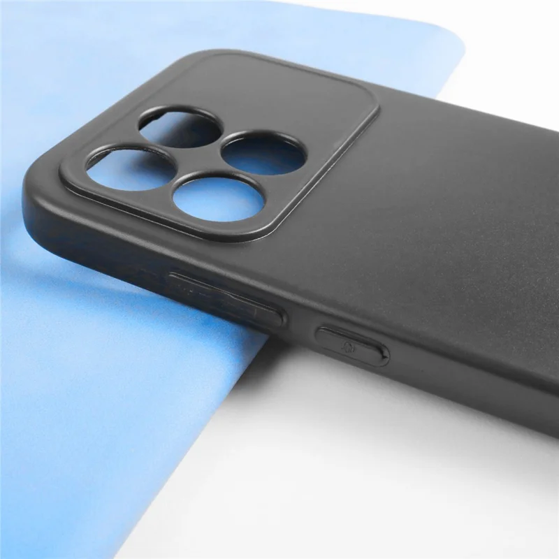 Bulk Purchasing Phone Case For Xiaomi Poco F8 Pro  /  Redmi K90 5G Precise Cutouts 1.2mm TPU Matte Phone Cover - Black